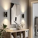 Deko-Light Væglampe CAN UP & DOWN up / down, 2-flammer, stiv GU10 IP20, sort