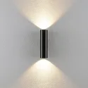Væglampe CAN UP & DOWN up / down, 2-flammer, stiv GU10 IP20, sort
