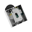 Læselampe CAN TILT SQUARE BASE MIX'N MATCH 1/3 firkantet, med afbryder, uden skærm, kardanisk drejning GU10 IP20, hvid 