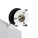 Læselampe CAN TILT SQUARE USB BASE MIX'N MATCH 1/3 firkantet, med afbryder, uden skærm, med USB-opladningsfunktion