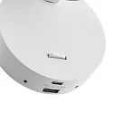 Læselampe CAN TILT ROUND USB BASE MIX'N MATCH 1/3 rund, med afbryder, uden skærm, med USB-opladningsfunktion