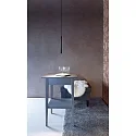 Deko-Light pendant luminaire SLIM DIM 1 flame, cylindrical, UGR < 19 IP20, deep black dimmable