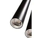 Deko-Light Pendel SLIM DIM 3-flammer, rund, UGR < 19 IP20, kulsort dæmpbar