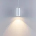 pendant luminaire CAN 150 down, cylindrical, direct GU10 IP20, white