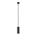 Deko-Light Pendel CAN 150 down, cylindrisk, direkte GU10 IP20, sort