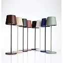 Deko-Light Batteri bordlampe CANIS CCT Switch, med touch-dæmper, uden oplader IP65, mat, terracotta dæmpbar