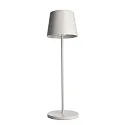 Batteri bordlampe CANIS CCT Switch, med touch-dæmper, uden oplader IP65, mat, trafik hvid dæmpbar