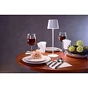 Batteri bordlampe CANIS CCT Switch, med touch-dæmper, uden oplader IP65, mat, koboltblå dæmpbar