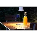 Batteri bordlampe CANIS CCT Switch, med touch-dæmper, uden oplader IP65, mat, koboltblå dæmpbar