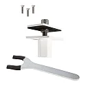 Bordlampe OFFICE THREE STANDARD MOTION up / down, med sensor, med touch-dæmper IP20, trafik hvid dæmpbar