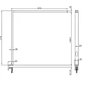 Deko-Light Bordlampe OFFICE THREE STANDARD MOTION up / down, med sensor, med touch-dæmper IP20, kulsort dæmpbar