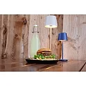 Deko-Light Batteri bordlampe CANIS MINI CCT Switch, med touch-dæmper, uden oplader IP65, mat, koboltblå dæmpbar
