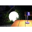Deko-Light Batteri bordlampe CANIS MINI CCT Switch, med touch-dæmper, uden oplader IP65, mat, koboltblå dæmpbar