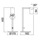 Deko-Light table lamp CAN TILT with plug, switchable, cardanic swivelling GU10 IP20, white 