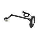 Deko-Light table lamp CAN TILT BASE MIX'N MATCH 1/3 with switch, without shade, with plug GU10 IP20, black 