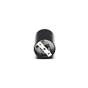 Kapego ceiling luminaire Bengala, 220-240V AC / 50-60Hz, GU10, 50W, aluminum, black