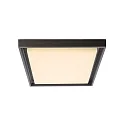 Outdoor LED ceiling luminaire ARNEB, IP54, 34 x 34cm, dark grey, 30W 3000K 2300lm 113°