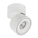 Deko-Light LED ceiling luminaire UNI II, 9W 3000K 670lm 35°, dimmable, white