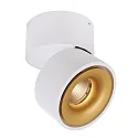 Deko-Light LED ceiling luminaire UNI II, 9W 3000K 670lm 35°, dimmable, white