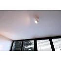 Deko-Light LED ceiling luminaire UNI II, 9W 3000K 670lm 35°, dimmable, white