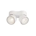 Deko-Light LED Loftlampe UNI II DOUBLE, 18W 3000K 1350lm 35°, dæmpbar, hvid