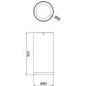 Deko-Light ceiling luminaire LUCEA 20 IP20, transparent, white dimmable