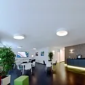 Deko-Light wall and ceiling luminaire SCULPTORIS 40 CCT DIM CCT Switch, set back IP20, mat, deep black dimmable