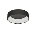 wall and ceiling luminaire SCULPTORIS 80 CCT DIM CCT Switch, set back IP20, mat, deep black dimmable