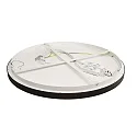 Deko-Light Væg- og Loftlampe MEROPE 80 IP20, sort