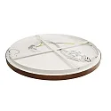 Deko-Light Væg- og Loftlampe MEROPE 80 IP20, kaffebrun