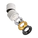 Deko-Light Loftlampe UNI II MINI TILT 1-flamme, kardanisk drejning IP20, hvid dæmpbar