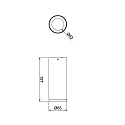 Deko-Light Loftlampe LUCEA DTW down, Dim-To-Warm IP20, kulsort dæmpbar
