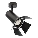 Deko-Light ceiling luminaire LUCEA TILT DTW Dim-To-Warm IP20, deep black dimmable