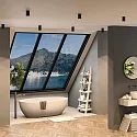 Deko-Light downlight CAN BATH cylindrical, rigid GU10 IP44, black