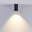 Downlight CAN BATH cylindrisk, stiv GU10 IP44, sort