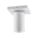 Loftlampe CAN TILT SQUARE 11CM 1-flamme, firkantet, kardanisk drejning GU10 IP20, hvid