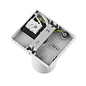 Loftlampe CAN TILT SQUARE 11CM 1-flamme, firkantet, kardanisk drejning GU10 IP20, hvid
