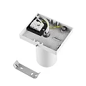 Loftlampe CAN TILT SQUARE 11CM 1-flamme, firkantet, kardanisk drejning GU10 IP20, hvid