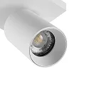 Loftlampe CAN TILT SQUARE 11CM 1-flamme, firkantet, kardanisk drejning GU10 IP20, hvid