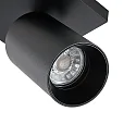 Deko-Light ceiling luminaire CAN TILT SQUARE 11CM 1 flame, square, cardanic swivelling GU10 IP20, black
