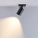 Loftlampe CAN TILT SQUARE 11CM 1-flamme, firkantet, kardanisk drejning GU10 IP20, sort