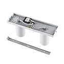 Loftlampe CAN TILT SQUARE 30.5CM 2-flammer, firkantet, kardanisk drejning GU10 IP20, hvid