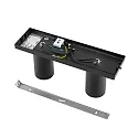 Deko-Light Loftlampe CAN TILT SQUARE 30.5CM 2-flammer, firkantet, kardanisk drejning GU10 IP20, sort
