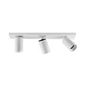 Loftlampe CAN TILT SQUARE 48CM 3-flammer, firkantet, kardanisk drejning GU10 IP20, hvid