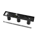 Deko-Light ceiling luminaire CAN TILT SQUARE 48CM 3 flames, square, cardanic swivelling GU10 IP20, black