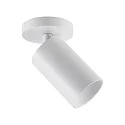 Loftlampe CAN TILT ROUND Ø 8CM 1-flamme, rund, kardanisk drejning GU10 IP20, hvid