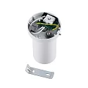 Loftlampe CAN TILT ROUND Ø 8CM 1-flamme, rund, kardanisk drejning GU10 IP20, hvid