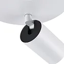 Loftlampe CAN TILT ROUND Ø 20CM 2-flammer, rund, kardanisk drejning GU10 IP20, hvid