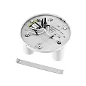 Loftlampe CAN TILT ROUND Ø 25CM 3-flammer, rund, kardanisk drejning GU10 IP20, hvid
