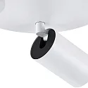 Loftlampe CAN TILT ROUND Ø 25CM 3-flammer, rund, kardanisk drejning GU10 IP20, hvid